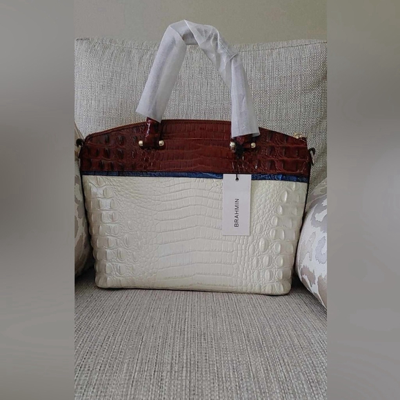 Brahmin Duxbury Satchel Daydream Montgomery NWT - Picture 3 of 5